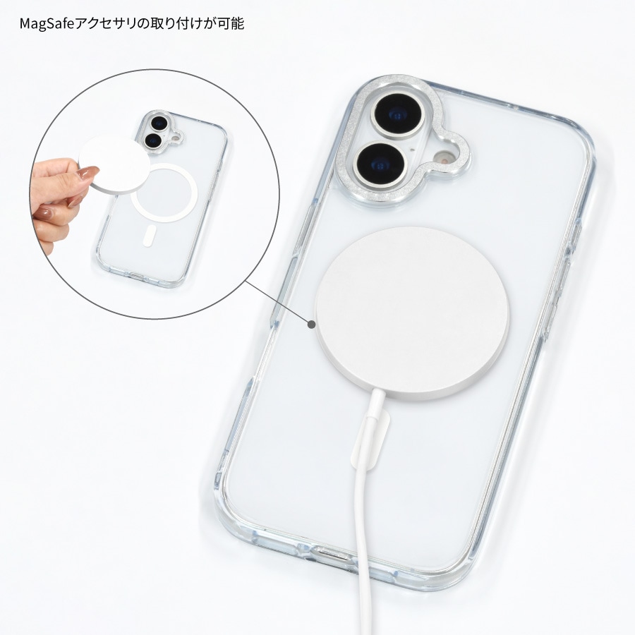 ピーナッツ スヌーピー Camera Frame iPhone17 MagSafe 対応 ケース