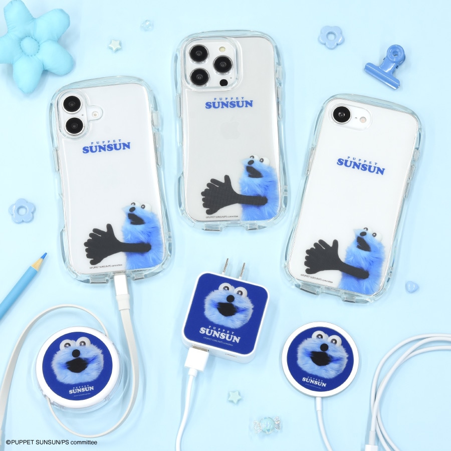 スンスン Sunsun グッズセット スマホスタンド マグ PUPPET SUNSUN (パペットスンスン) MagSafe 対応 ワイヤレス