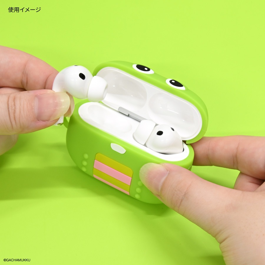 むむAirPods Pro 3 本体 ガチャピン・ムック AirPods Pro 3 対応 シリコンケース | か行