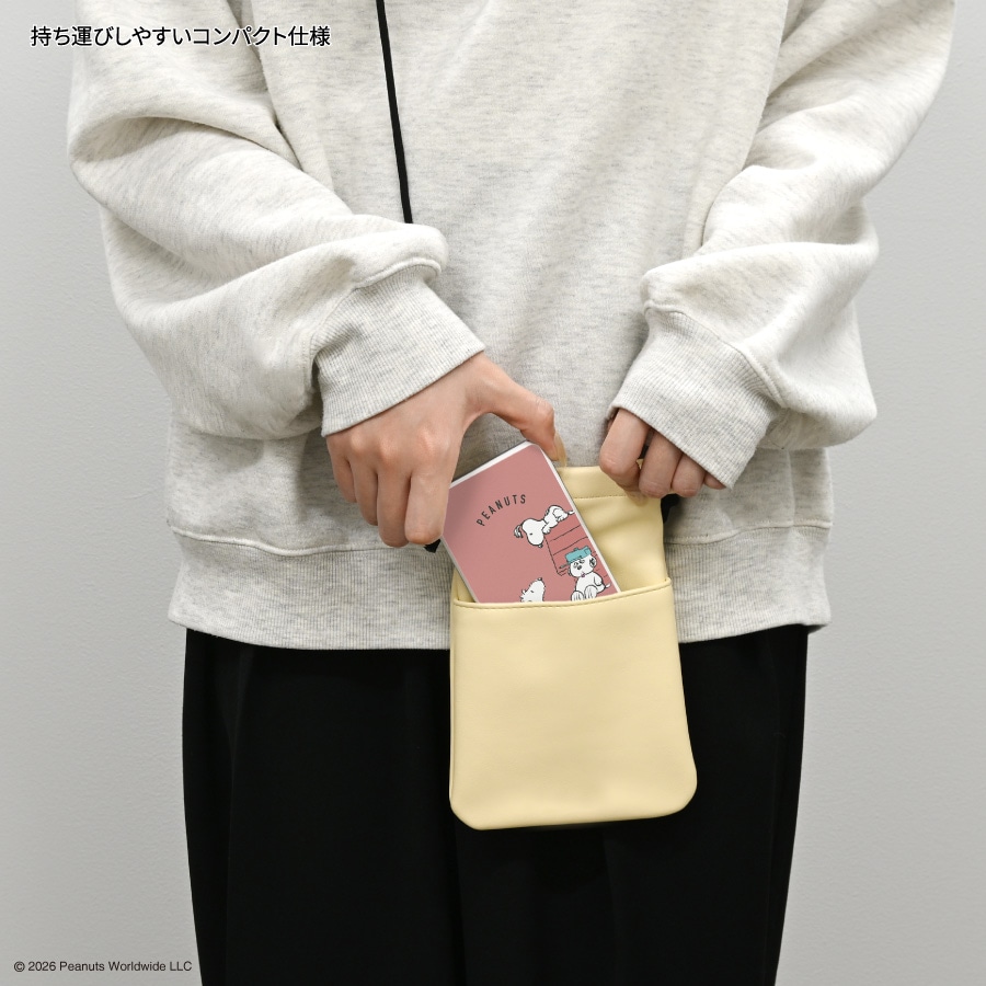 【公式オンラインショップオリジナル】　ピーナッツ スヌーピー 準固体リチウムイオン電池 モバイルバッテリー