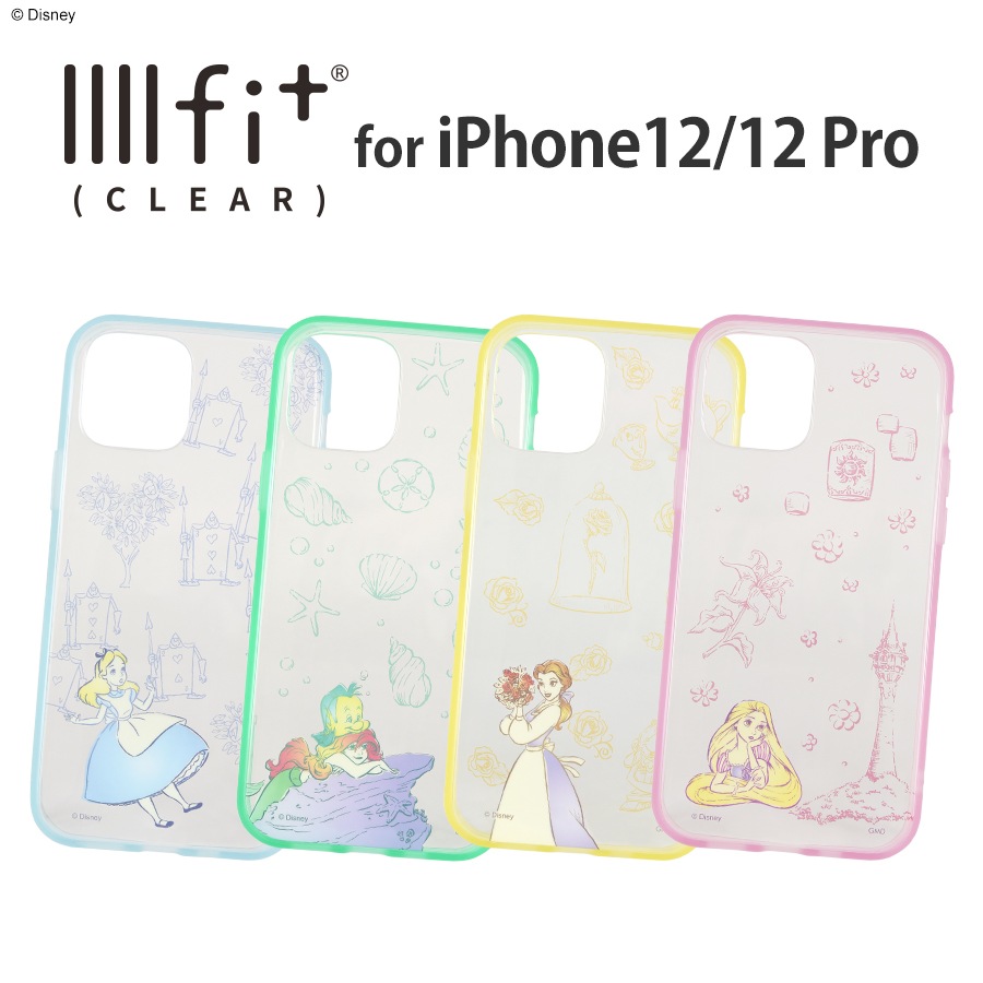 ディズニーキャラクター Iiiifit Clear Iphone12 12 Pro対応ケース た行 ディズニー ディズニープリンセス ふしぎの国のアリス グルマンディーズ公式オンラインショップ