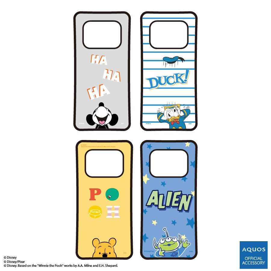 ディズニーキャラクター、ピクサーキャラクター／ IIIIfit AQUOS R6対応ケース