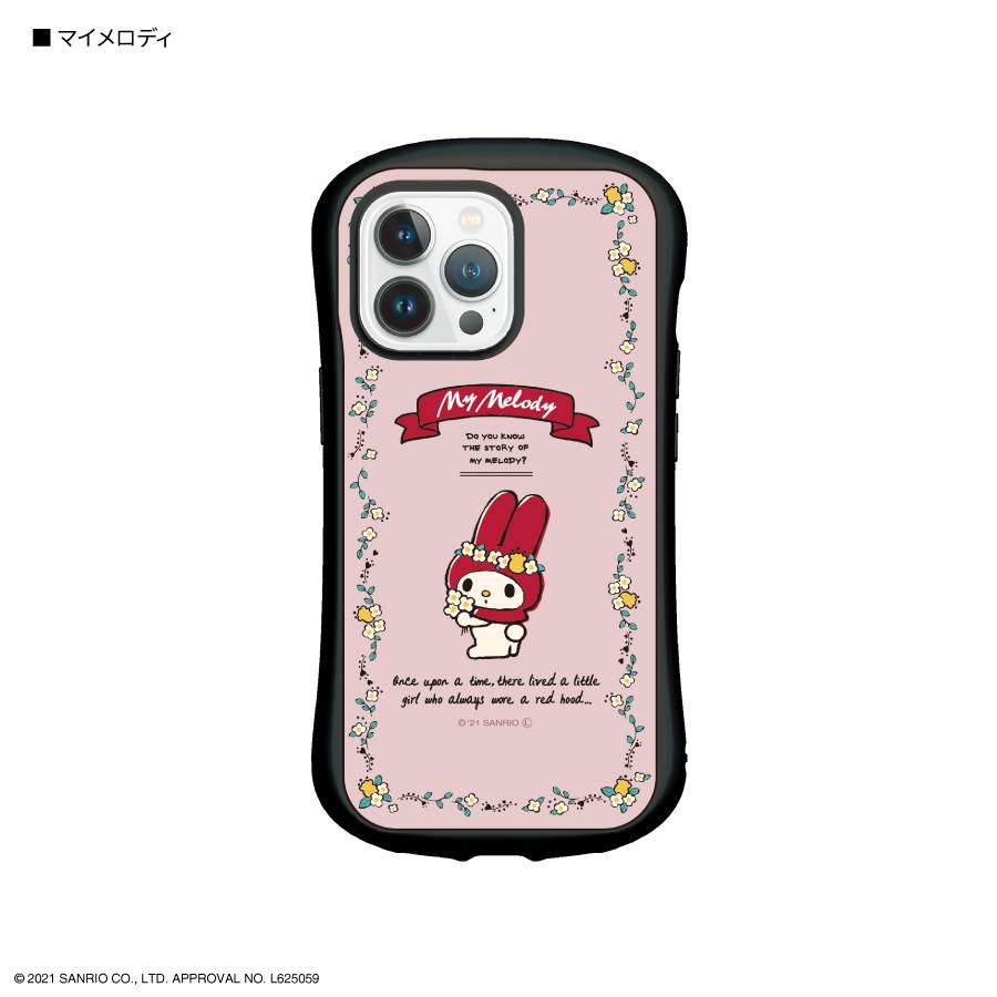 サンリオキャラクターズ iPhone13 Pro対応 ハイブリッドガラス