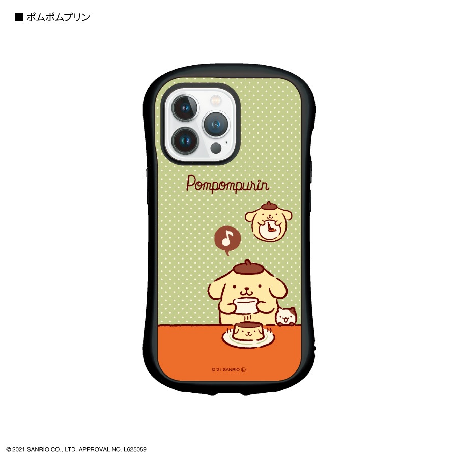 サンリオキャラクターズ iPhone13 Pro対応 ハイブリッドガラス