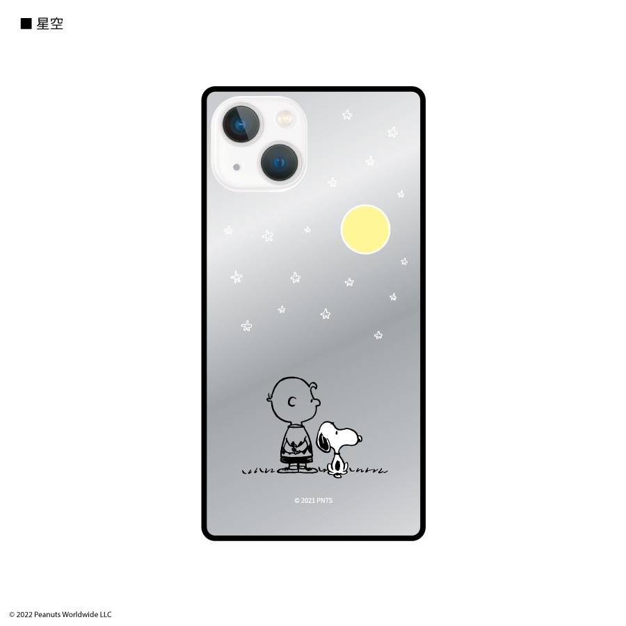 ピーナッツ iPhone13対応 スクエアミラーケース | は行,ピーナッツ
