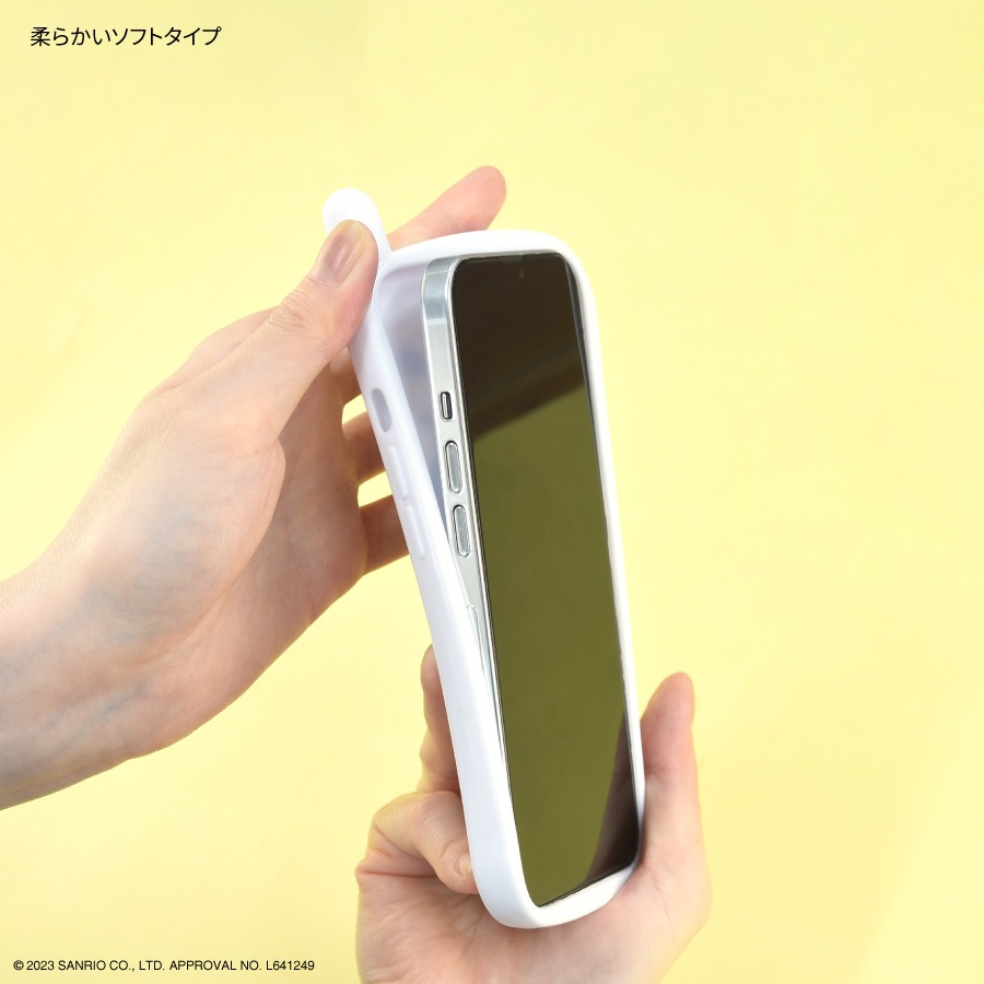 サンリオキャラクターズ iPhone14/13 対応 レトロガラケー風ケース