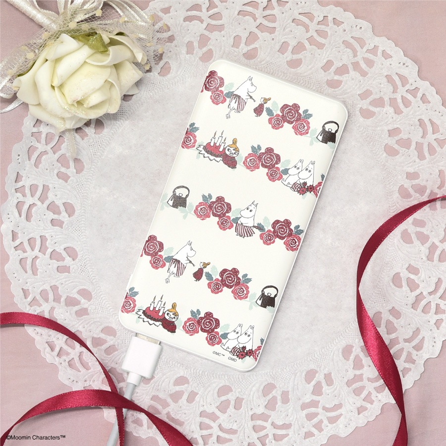 ムーミン All about Moominmamma USB / USB Type-C 4000mAh リチウムイオンポリマー充電器 2.1A