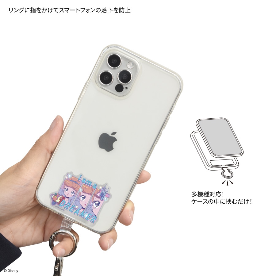 ディズニーキャラクター ／ マルチリングプラス ストラップ