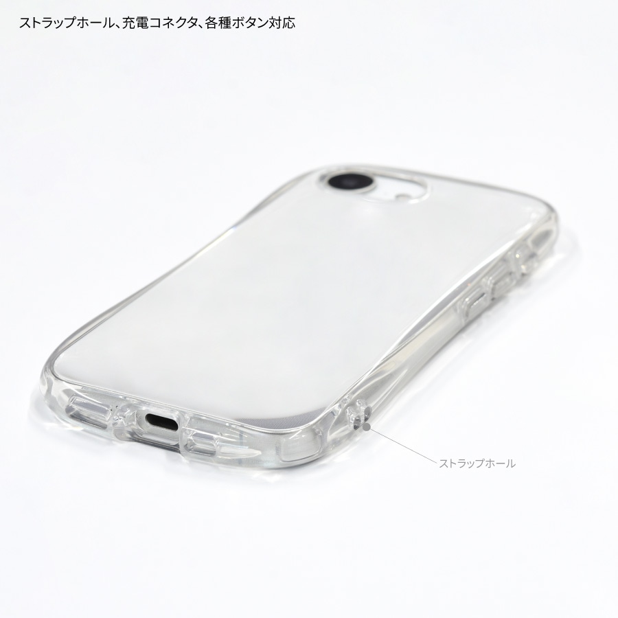 iPhone16e 対応 クリスタルクリアケース