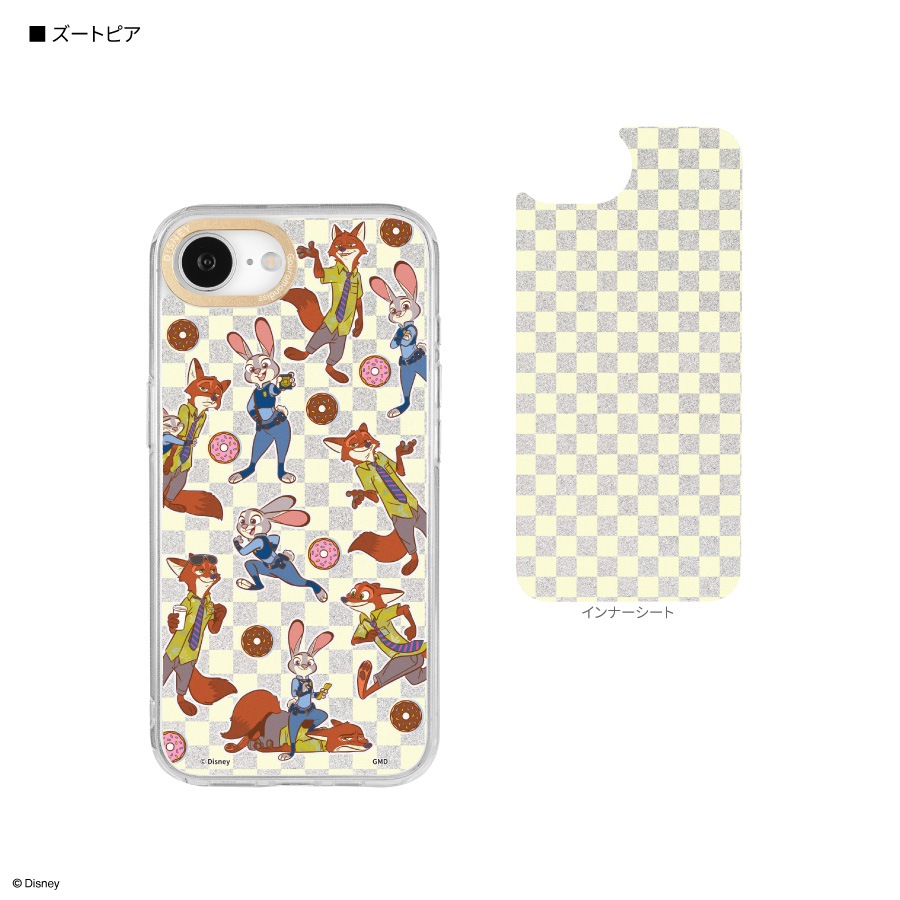 ディズニーキャラクター、ピクサーキャラクター ／ Camera Frame iPhone 16e 対応 ケース