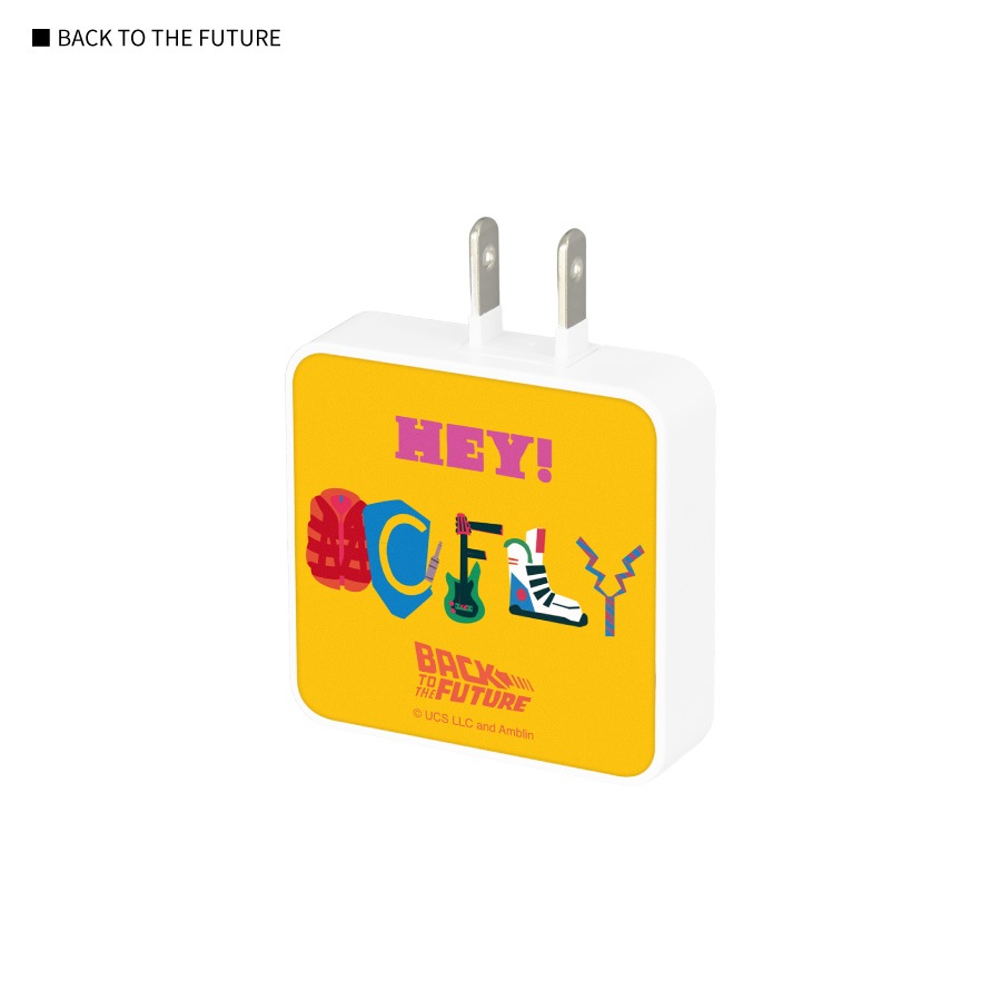 BACK TO THE FUTURE USB Type-C ACアダプタ