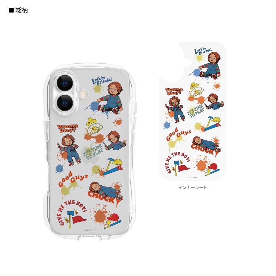 CHUCKY iPhone17 対応 クリスタルクリアケース | アイテムから探す