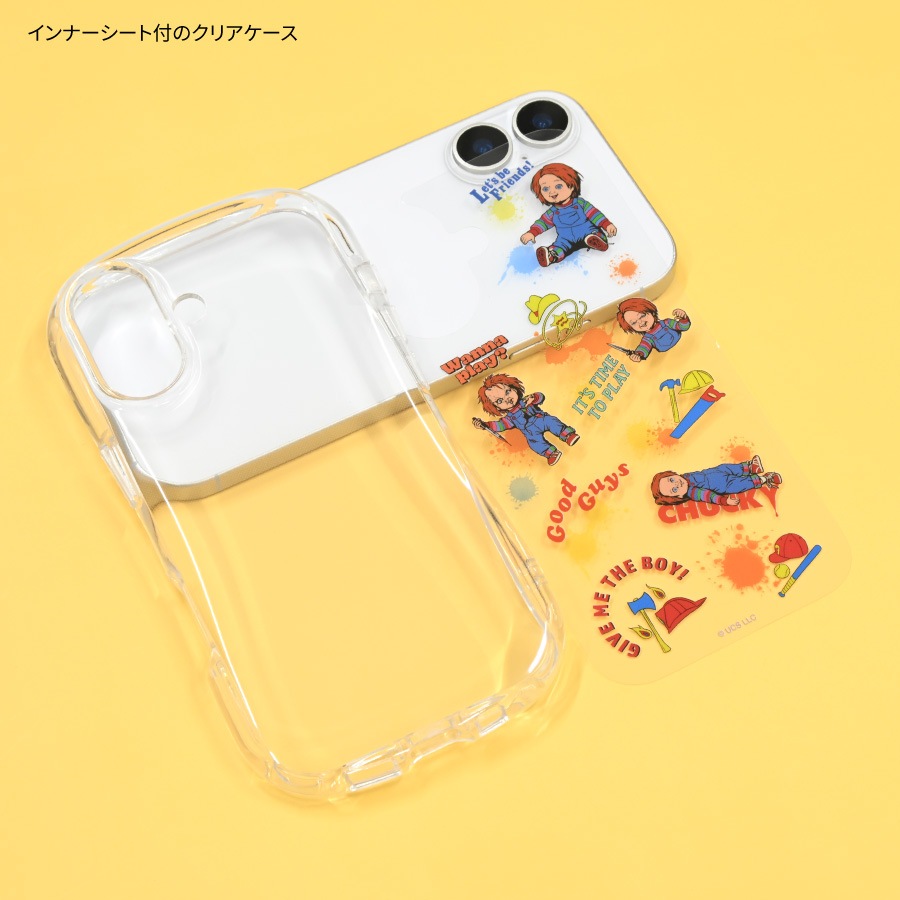 CHUCKY iPhone17 対応 クリスタルクリアケース | アイテムから探す