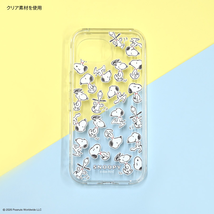 ピーナッツスヌーピーミライズ ピーナッツ スヌーピー Google Pixel 10a 対応 クリアケース