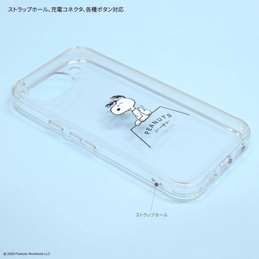 ピーナッツ スヌーピー Google Pixel 10a 対応 クリアケース