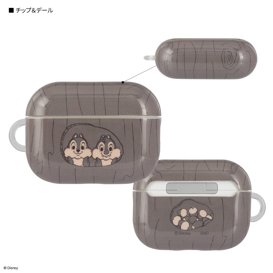 ディズニーキャラクター ／ AirPods Pro(第2世代)/AirPods Pro 対応 ソフトケース