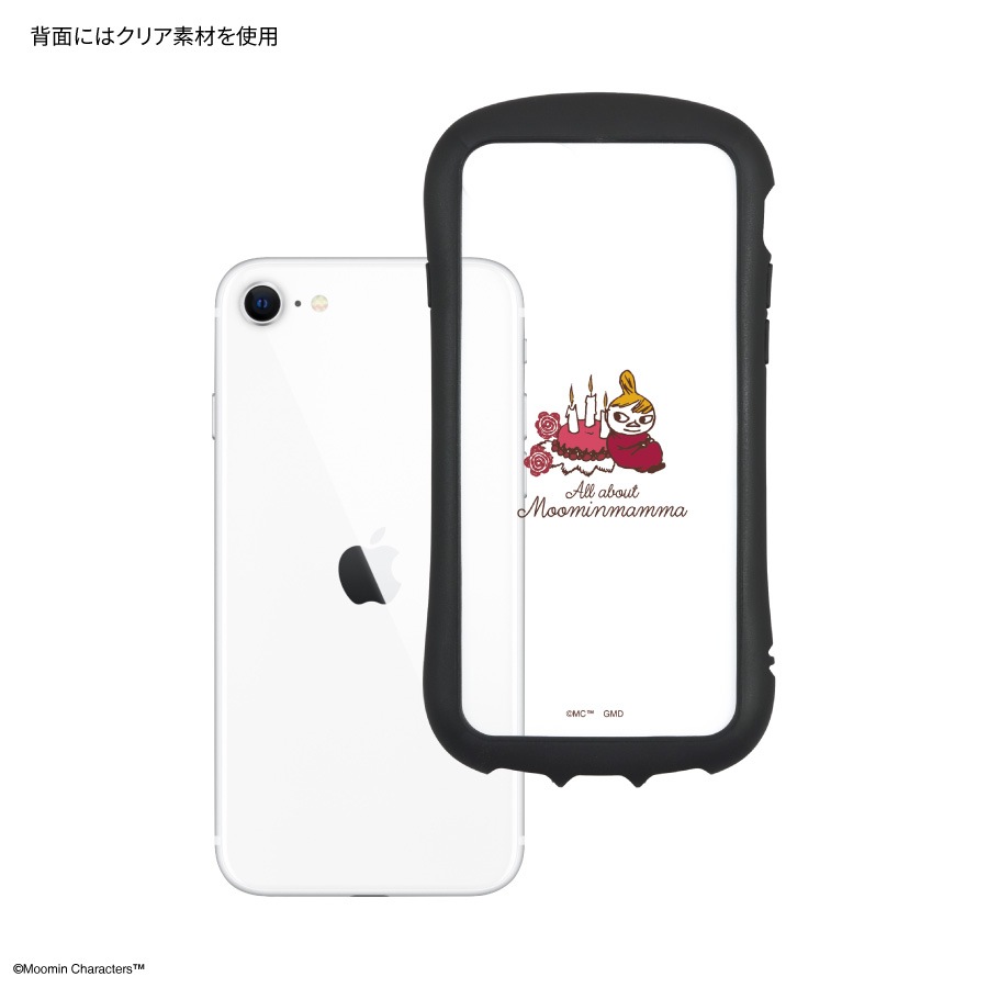 ムーミン All about Moominmamma iPhone SE (第3世代/第2世代) / 8 / 7 / 6s / 6 対応 ハイブリッドクリアケース