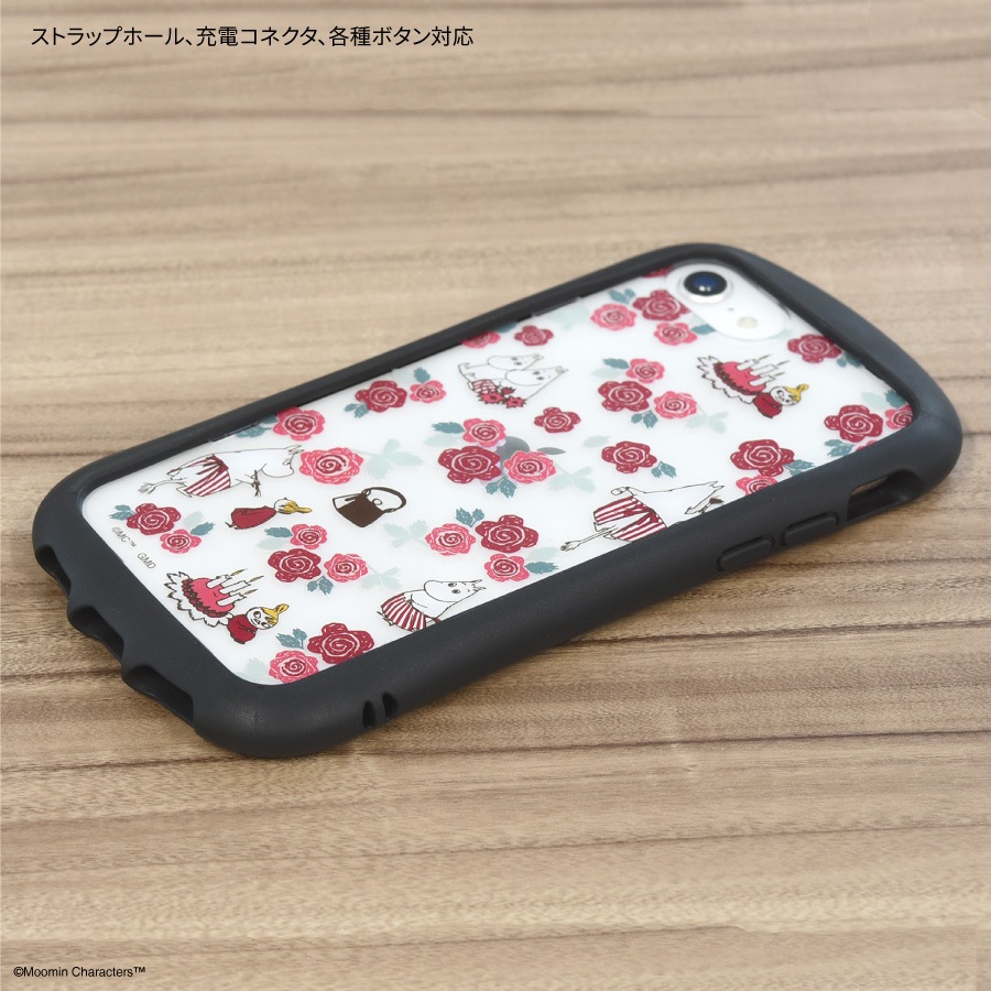 ムーミン All about Moominmamma iPhone SE (第3世代/第2世代) / 8 / 7 / 6s / 6 対応 ハイブリッドクリアケース