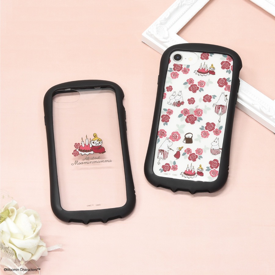 ムーミン All about Moominmamma iPhone SE (第3世代/第2世代) / 8 / 7 / 6s / 6 対応 ハイブリッドクリアケース