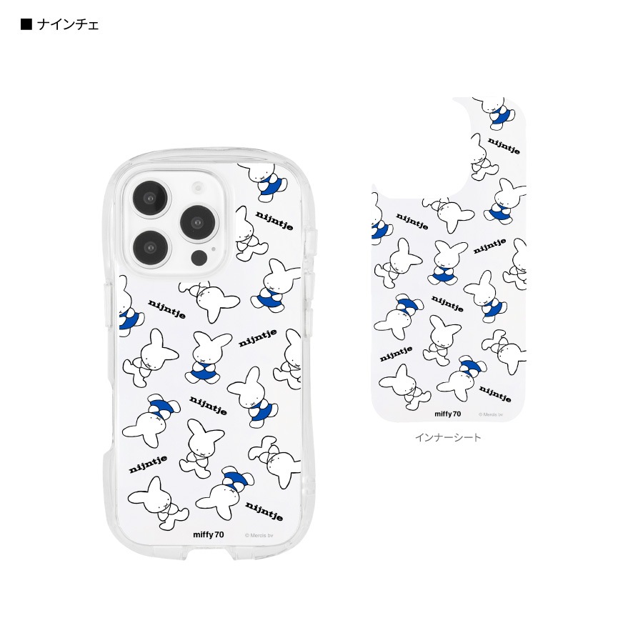 ミッフィー 70th iPhone16 Pro 対応 クリスタルクリアケース | 新着