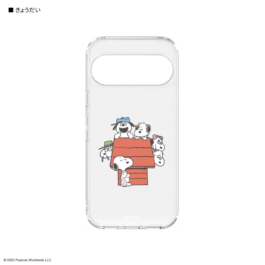ピーナッツ スヌーピー Google Pixel 10 / 10 Pro 対応 クリアケース