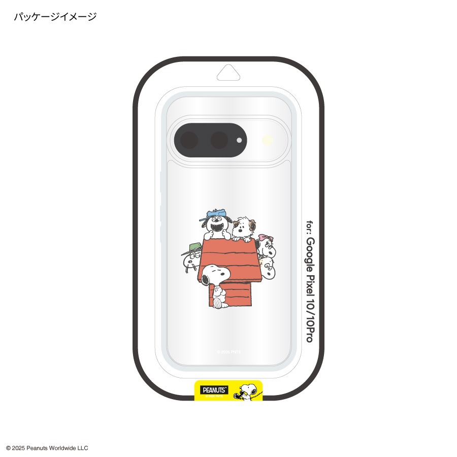 ピーナッツ スヌーピー Google Pixel 10 / 10 Pro 対応 クリアケース