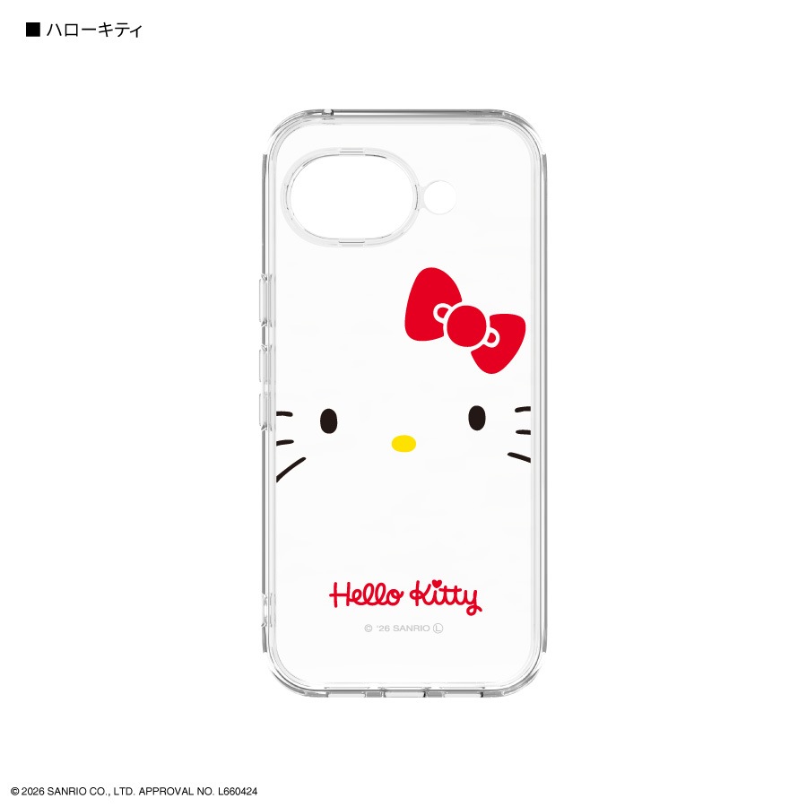 サンリオキャラクターズ Google Pixel 10a 対応 クリアケース