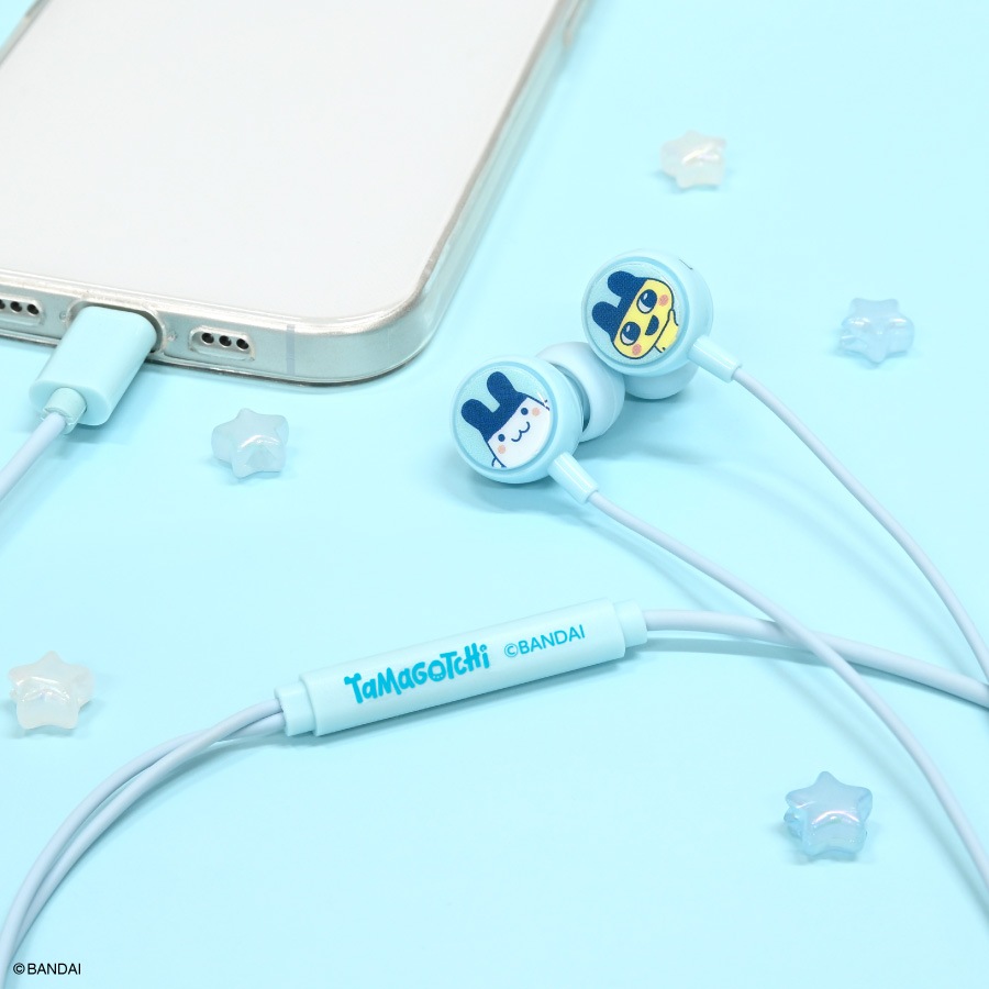 12月上旬発売予定　たまごっち リモコンマイク付き USB Type-C ステレオイヤホン
