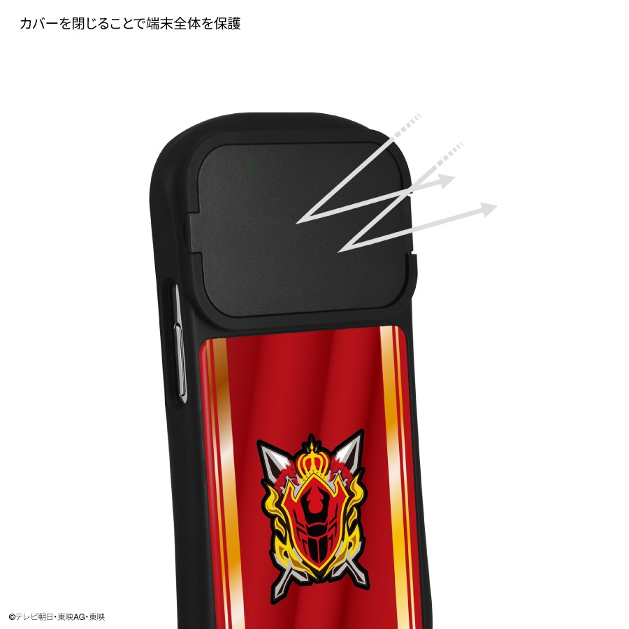 王様戦隊 キングオージャー iPhone14 / 14 Pro / 13 / 13 Pro / 12 / 12 Pro 対応 ハイブリッドガラスケース