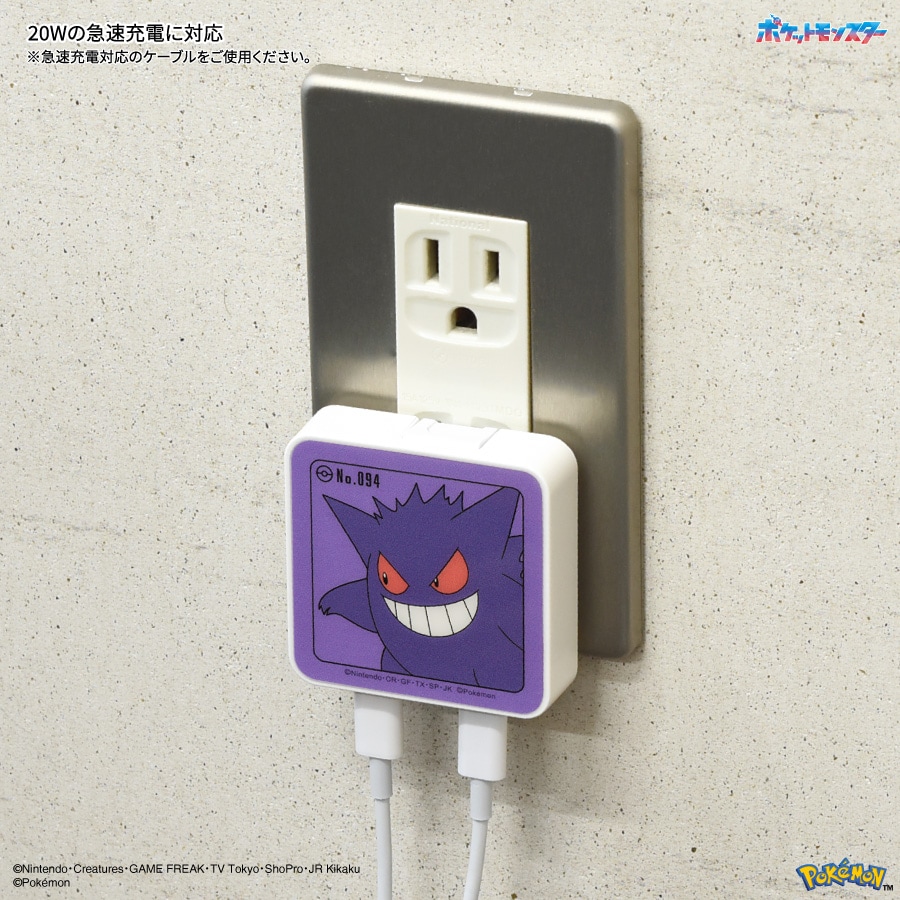 ポケットモンスター USB Type-C ACアダプタ