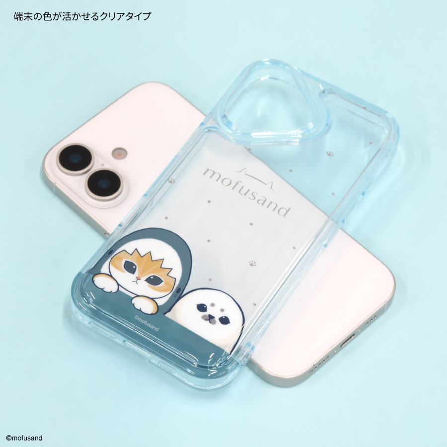 mofusand IIIIfit Clear iPhone17 対応 ケース