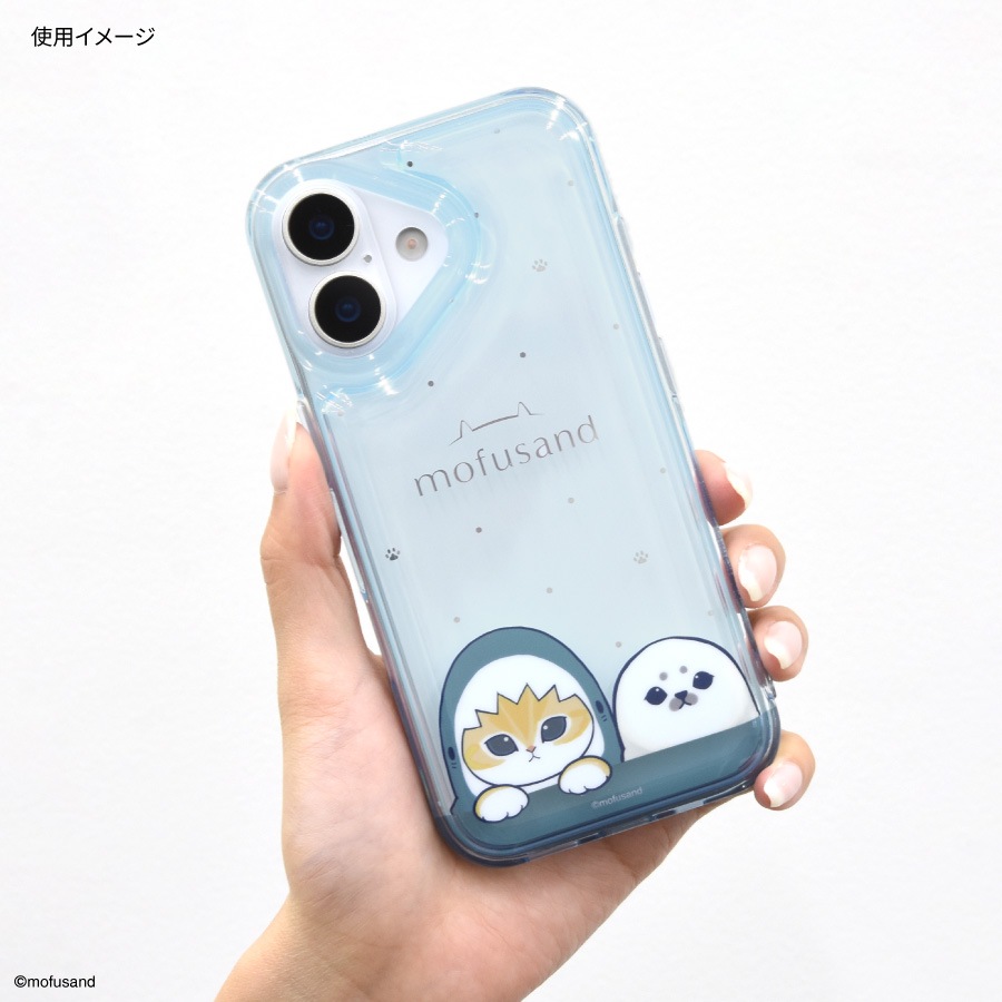 mofusand IIIIfit Clear iPhone17 対応 ケース
