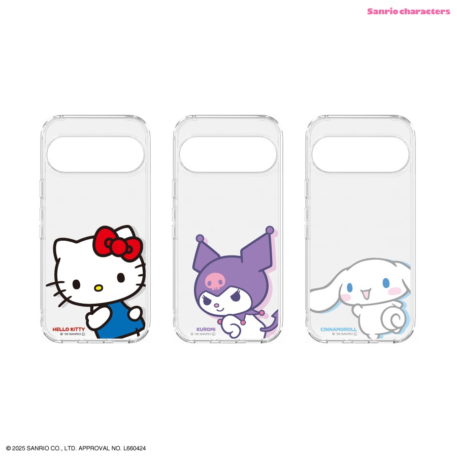 サンリオ A4クリアケース サンリオキャラクターズ Google Pixel 10 / 10 Pro 対応 クリアケース