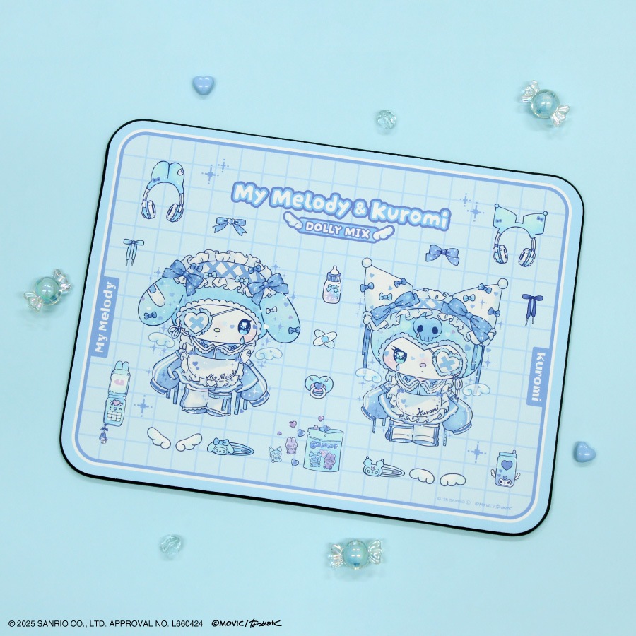マイメロディ＆クロミ Dolly Mix マウスパッド