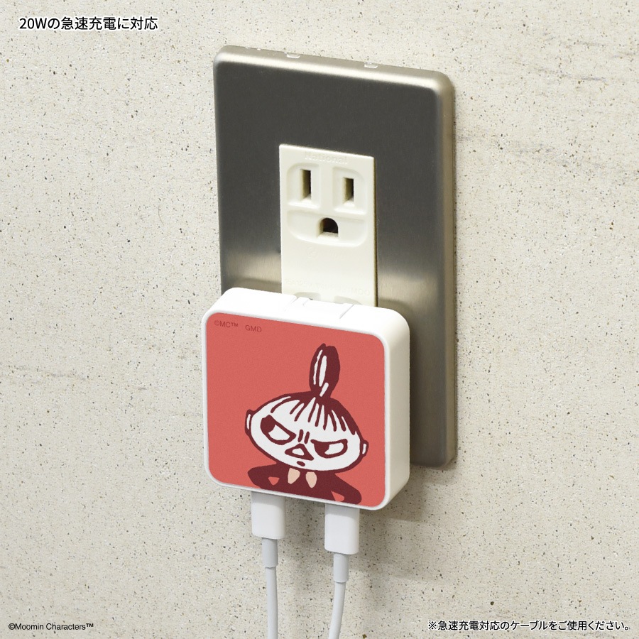 ムーミン USB Type-C ACアダプタ