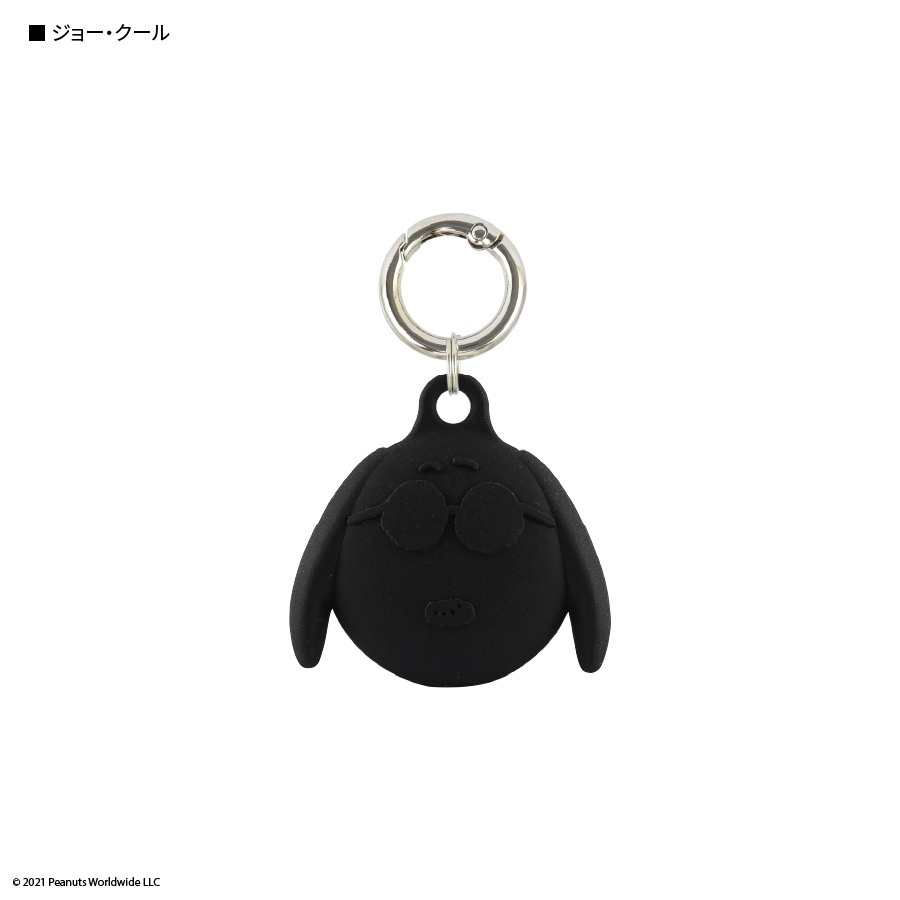 ピーナッツ AirTag対応 シリコンケース