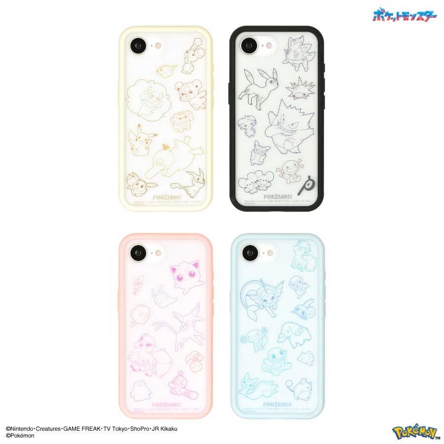 ポケットモンスター IIIIfit プランプフレーム iPhone16e 対応 ケース