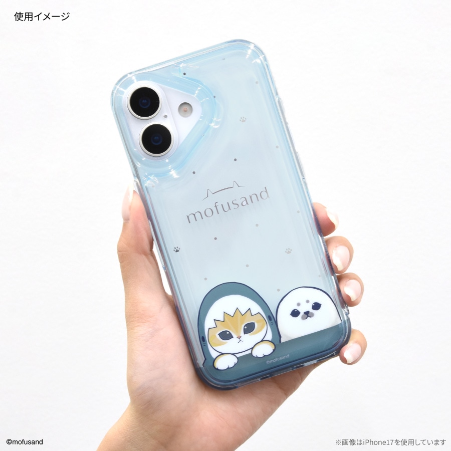 mofusand IIIIfit Clear iPhone17 Pro 対応 ケース