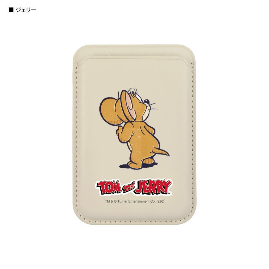 トムとジェリー MagSafe 対応 カードウォレット