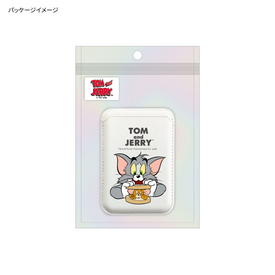 トムとジェリー MagSafe 対応 カードウォレット