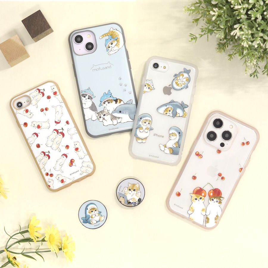 mofusand IIIIfit Clear iPhone14 Pro/13 Pro 対応ケース