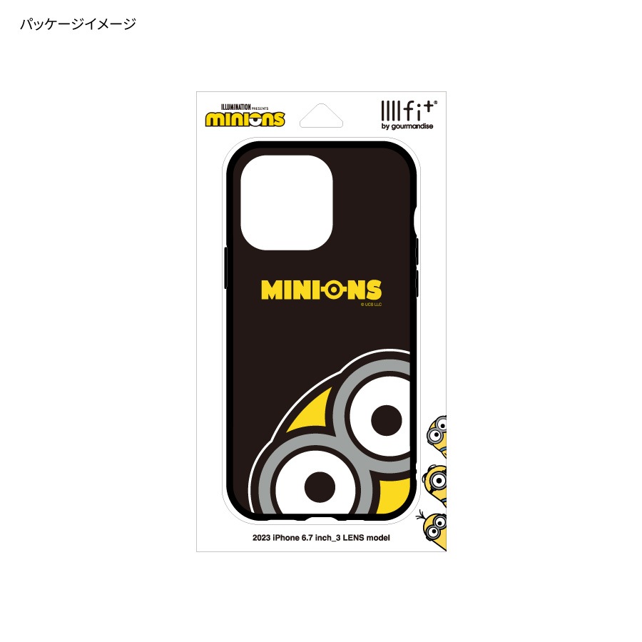 『怪盗グルー／ミニオンズ』シリーズ IIIIfit iPhone15 Pro Max 対応 ケース