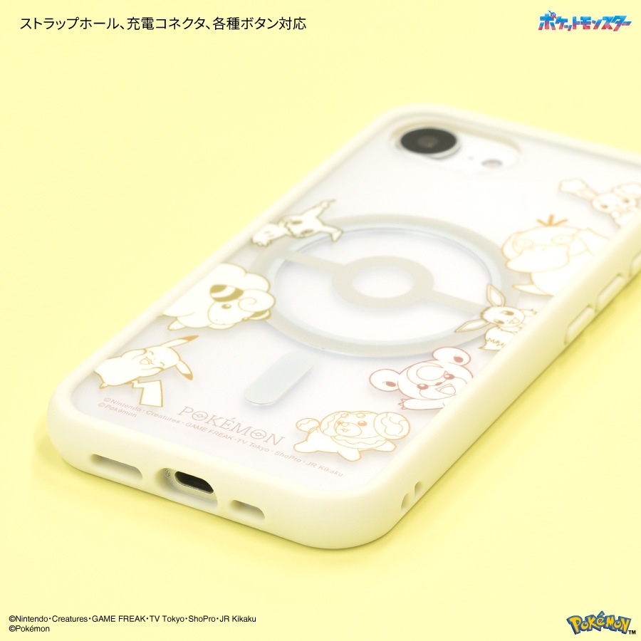 ポケットモンスター IIIIfit プランプフレーム iPhone16e 対応 ケース