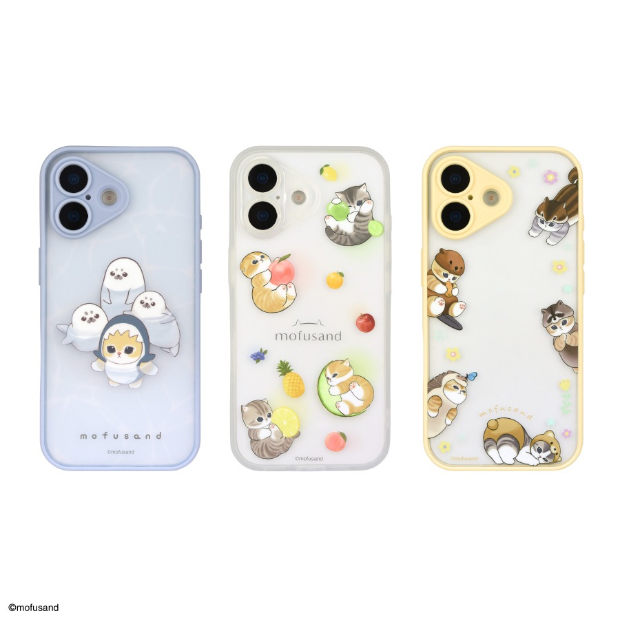mofusand IIIIfit プランプフレーム iPhone17 対応 ケース
