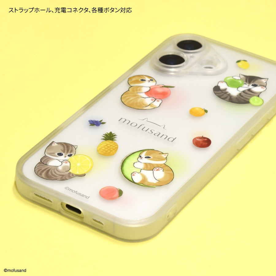 mofusand IIIIfit プランプフレーム iPhone17 対応 ケース