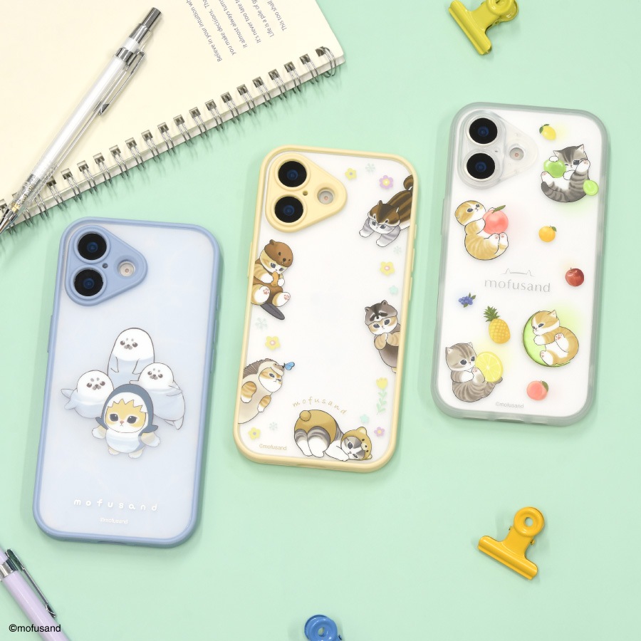 mofusand IIIIfit プランプフレーム iPhone17 対応 ケース