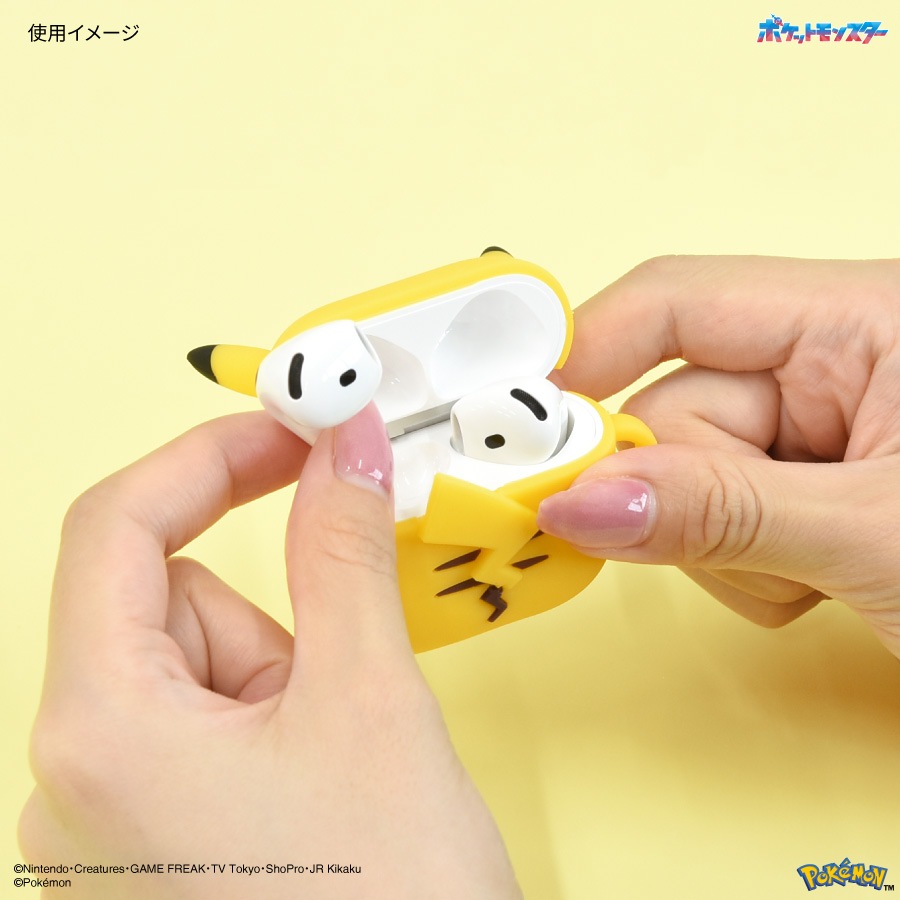 ポケットモンスター AirPods 4 対応 シリコンケース
