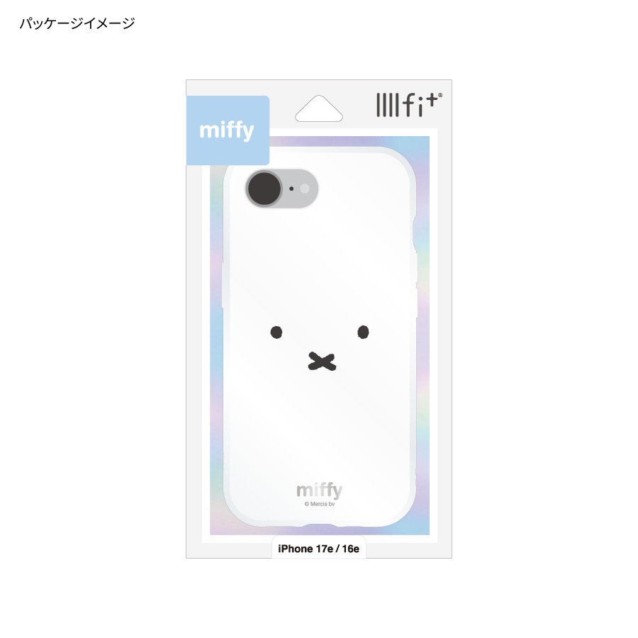 ミッフィー IIIIfit Clear iPhone17e / 16e 対応 ケース