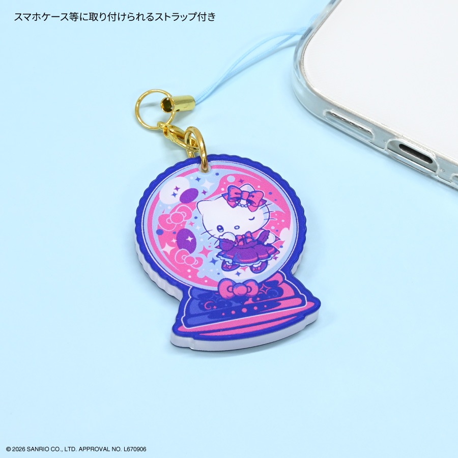 サンリオキャラクターズ 光るモバイルストラップ