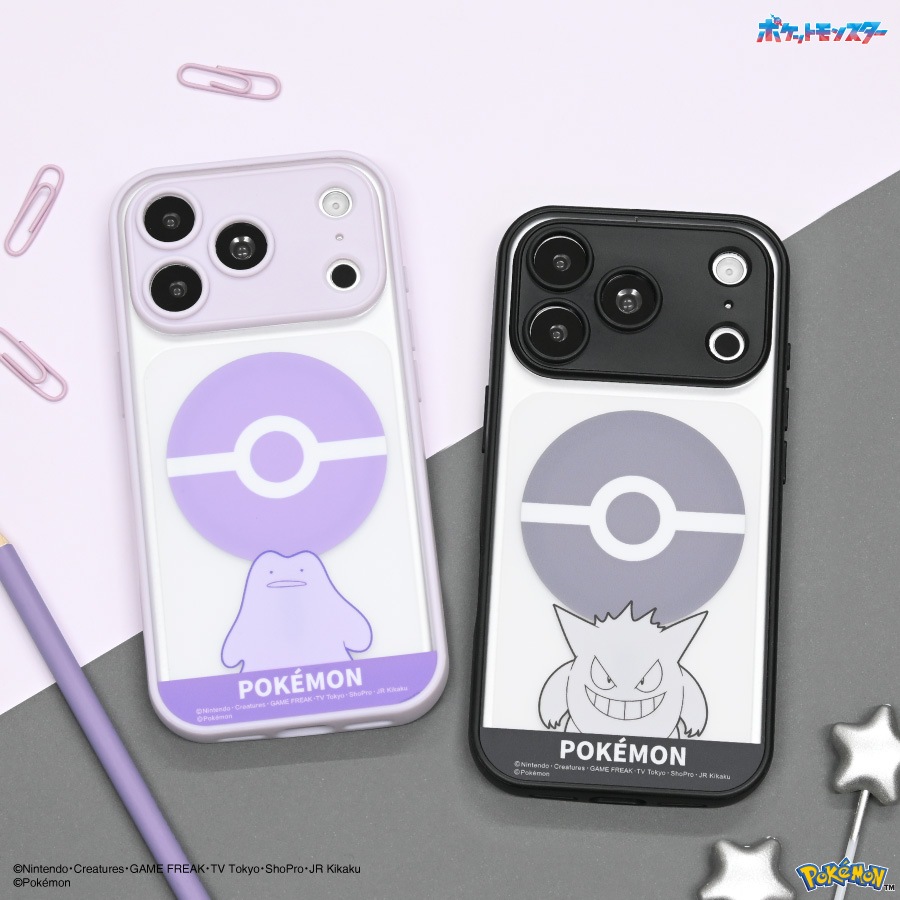 ポケットモンスター IIIIfit プランプフレーム iPhone18 Pro / 17 Pro MagSafe 対応 ケース